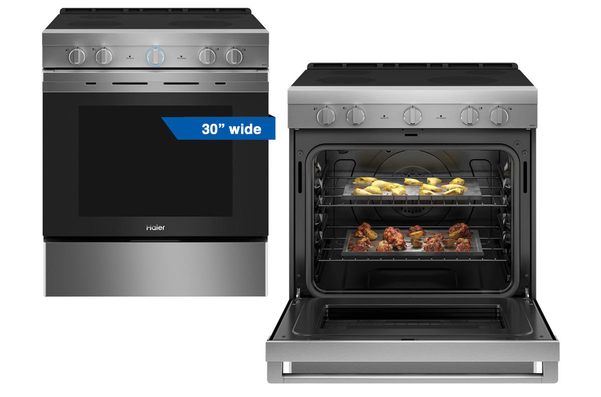 Haier 24 inch stainless steel electric range Haier 24 inch stainless steel electric range